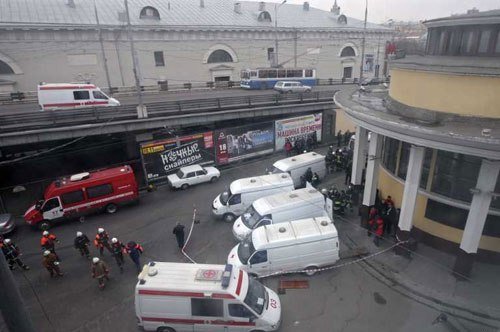 В  Московском метро совершен терракт террористками-смертницами